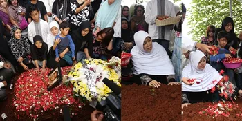 Suasana Pemakaman Jenazah Yanni Libels, Penuh Tangisan Perih