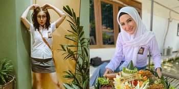 Sudah Punya Buah Hati, 8 Artis Cantik Ini Masih Cocok Jadi Anak Sekolahan Saat Pakai Seragam SMA - Tetap Imut-imut
