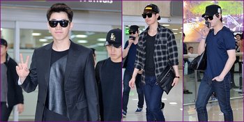 Super Junior M di Bandara Gimpo Korea Usai Dari China