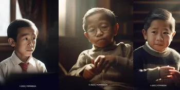 Tak Ketinggalan Tren, Deretan Potret Menggemaskan AI Presiden Repubulik Indonesia Semasa Kecil - Ada Jokowi Hingga Megawati