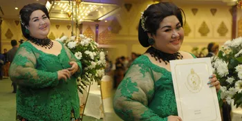 Tak Lagi Tampil Terbuka, Pretty Asmara Anggun Berkebaya