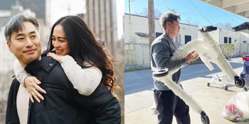 Tak Sekadar Liburan di AS, Potret Jevier Justin dan Tiffany Orie Bawa Alat Bantu Jalan Buat Putrinya yang Berkebutuhan Khusus