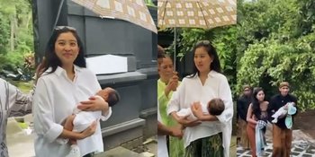 Tak Umumkan Kehamilan, Potret Olivia Zalianty Diam-diam Lahirkan Anak Pertama - Aqiqah dengan Adat Jawa