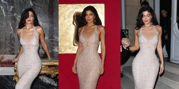 Tampil Seksi Bak Marilyn Monroe, Kylie Jenner Curi Perhatian Saat Hadiri Paris Fashion Week 2023!