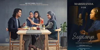 Terungkap, Intip Potret Marshanda Nyanyikan Soundtrack Film 'LA TAHZAN'