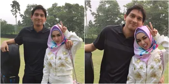 Tiara Dewi - Lucky Hakim Kunjungi Keluarga & Main Golf di Cibubur