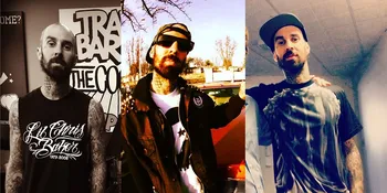 Travis Barker Semakin Keren Dengan Brewok Tebal