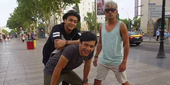 Serunya Ibnu Jamil Bareng Jefri Nichol & Dimas Andrean di Eropa