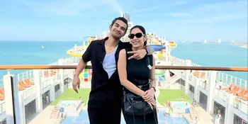 Tyas Mirasih dan Tengku Tezi Liburan Naik Kapal Pesiar Mewah, Happy