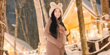 Via Vallen Maternity Photoshoot Anak Kedua, Baby Bump Kian Besar