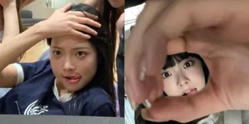 Viral Karena Pose Melet Ala Jamet, Intip 8 Potret Eunchae LE SSERAFIM dengan Gaya Kocaknya