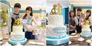 Wedding Anniversary, Angel Chibi Rayakan di Hotel Berbintang