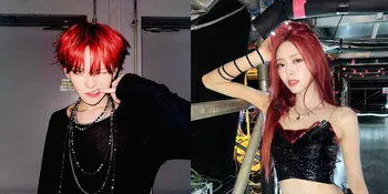 Yoshi TREASURE hingga Yuna ITZY, 8 Potret Terbaru Idol K-Pop dengan Rambut Merah - Menyala Abangku!