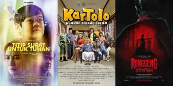 Yuk Simak 11 Poster Film Indonesia yang Bakal Tayang Bulan Maret di Bioskop, Mulai dari Genre Komedi Hingga Horror