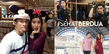 Zivanna Letisha & Suami, #SehatBersama Sampai Kencan di Stasiun