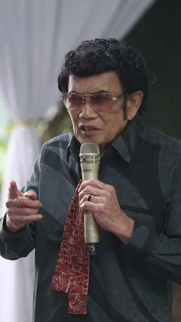 Rhoma Irama Sumbang Rp 100 Juta untuk LMK Dangdut, Prihatin Royalti Musisi Anjlok