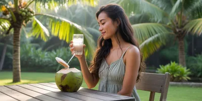 Arti Mimpi Minum Air Kelapa Muda Manis: Tafsir Psikologi, Primbon, dan Spiritual