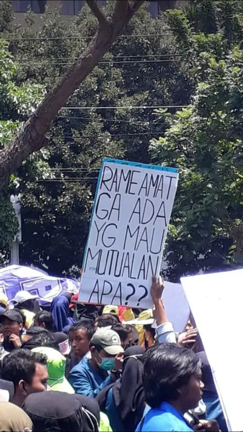 15 Poster Demo Mahasiswa Tolak Ruu Kuhp Ada Yang Kocak Dan Bikin Hati Ambyar M Kapanlagi Com