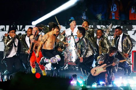 RHCP dan Bruno Mars @foto: AFP