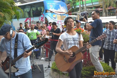 Sambutan meriah di Negeri Jiran @foto: Musica