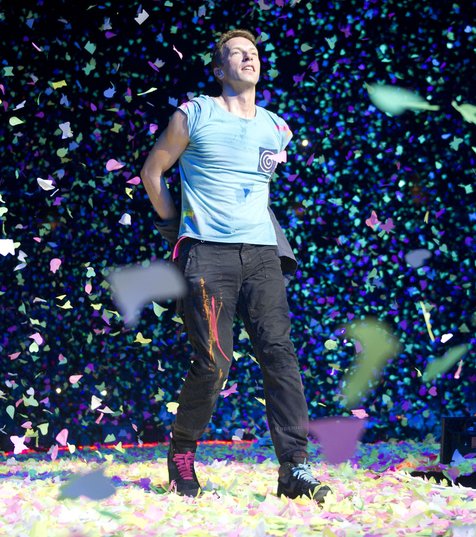 Coldplay, hadir @foto: splashnews