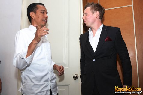 Matt Hart temui Jokowi ©KapanLagi.com