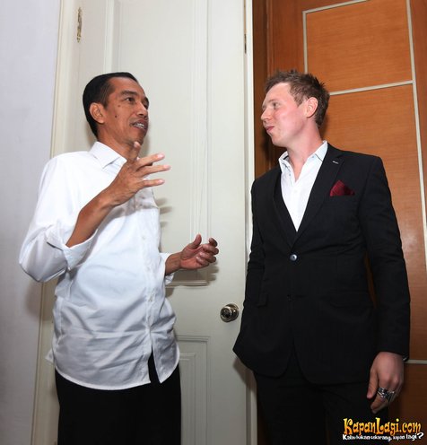 Matt Hart temui Jokowi ©KapanLagi.com/Budi Santoso