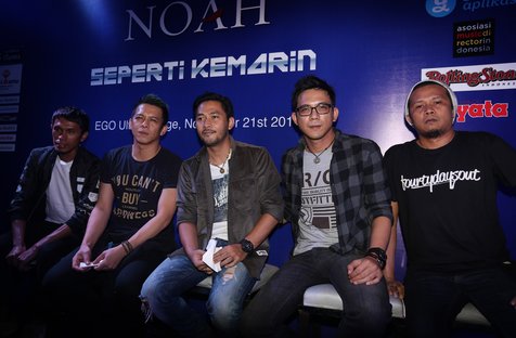 Tahun terakhir Reza bersama NOAH @foto: KapanLagi.com®/Budi Santoso