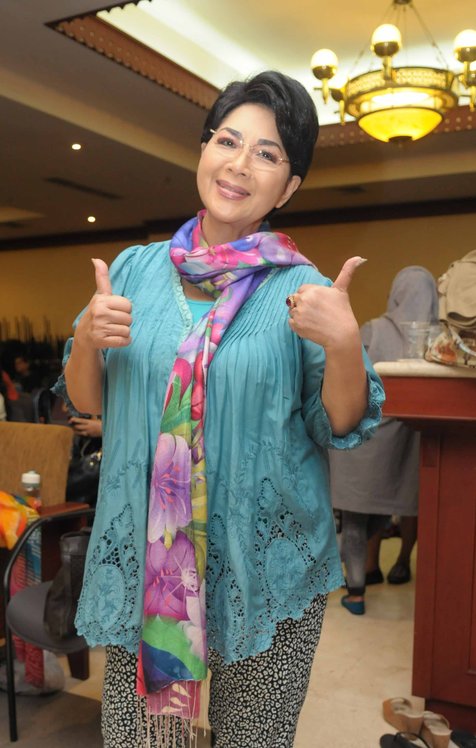 Titiek Puspa gembira diundang di acara D'Academy 2 KapanLagi.com©