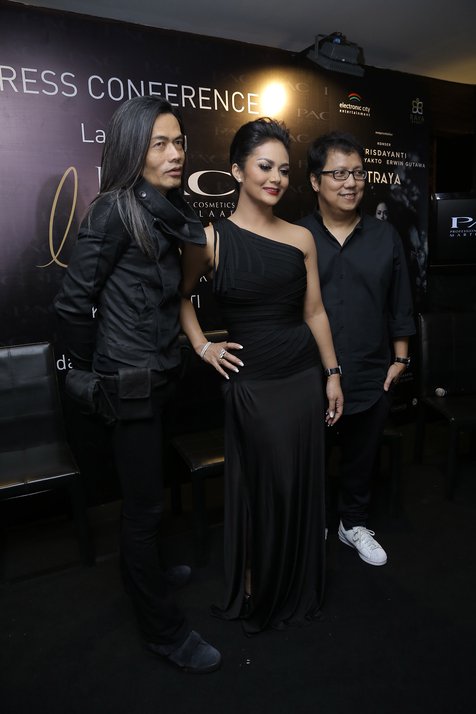 Krisdayanti - Erwin Gutawa - Jay Subiakto @foto: © KapanLagi.com/Agus Apriyanto