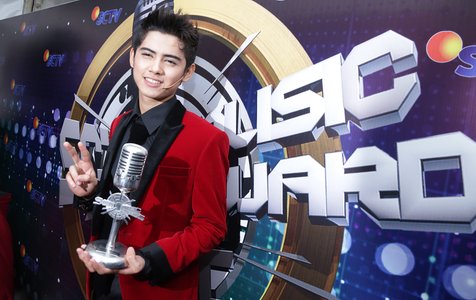 Aliando Syarief di SCTV Music Awards © KapanLagi.com/Agus Apriyanto