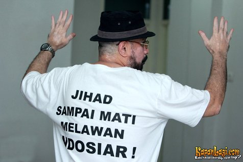 Fahmi lawan keras stasiun Indosiar © KapanLagi.com®/Akrom Sukarya