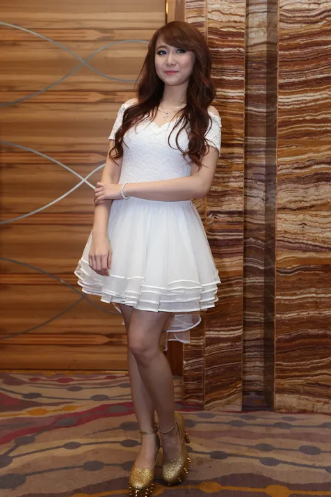 Ryn Eks Chibi terpaut usia 8 tahun dengan pacarnya © KapanLagi.com®/Budy Santoso