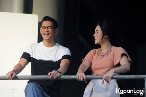 Afgan dan Raisa pacaran dalam video klip terbaru mereka 'Percayalah' © KapanLagi.com®/Bayu Herdianto