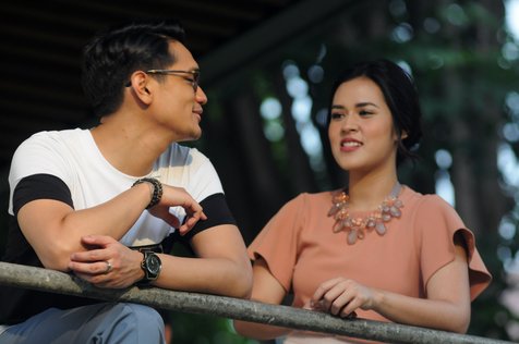 Raisa dan Afgan sudah saling mengagumi karakter suara masing-masing sejak awal © KapanLagi.com®/Bayu Herdianto