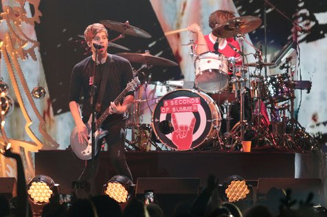 5SOS akan tampil maksimal di konsernya nanti © Splashnews.com