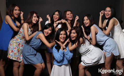 Cherry Belle siap membuktikan kalau girlband mereka originila Indonesia. ©KapanLagi.com/Agus Apriyanto