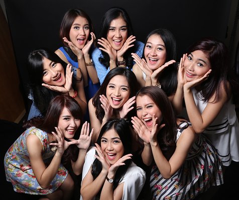 Cherry Belle datang kembali dengan konsep dan formasi baru © KapanLagi.com®/Agus Apriyanto 