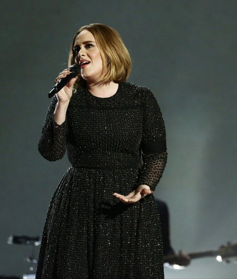 Adele berhasil rajai Entertainment Chart versi ERA © splashnews.com