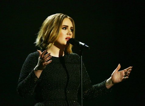 Musik Adele dikatakan Noel sebagai salah satu bagian dari kemunduran musik modern © splashnews.com