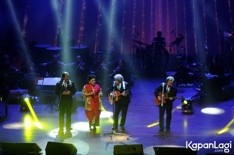 Bimbo dalam konsernya © KapanLagi.com®/Bayu Herdianto