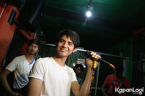 Aliando Syarief saat latihan © KapanLagi.com/Agus Apriyanto