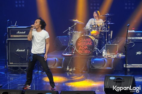 Slank suarakan bahwa Indonesia bukan bangsa pemalas © KapanLagi.com®/Bayu Herdianto