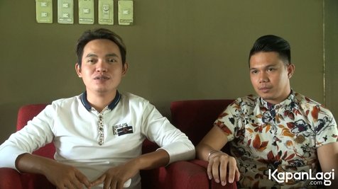 Dodhy dan Andrigo saat ditemui di kawasan Tebet, Rabu (6/1) © KapanLagi.com®/VJ Ade