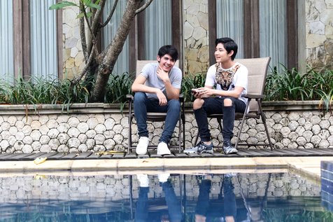 Aliando jadi bintang di klip terbaru Rassya © KapanLagi.com®/Bayu Herdianto