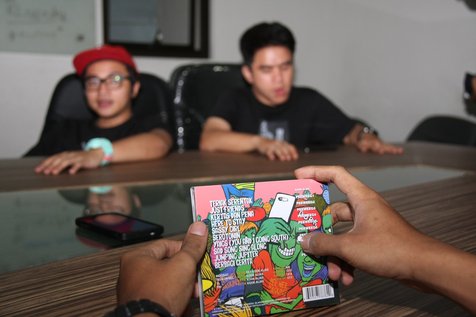 Sempat ikut garap materi albumnya, Pee Wee Gaskins masih ingin bekerja sama dengan Scott Rufio © KapanLagi.com/Adhib Mujaddid