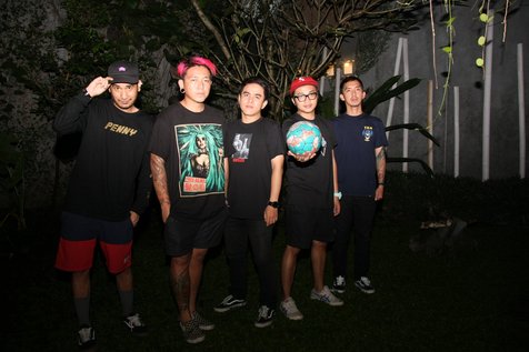 Pee Wee Gaskins sering dapatkan inspirasi dari band-band emo - screamo © KapanLagi.com®/Adhib Mujaddid