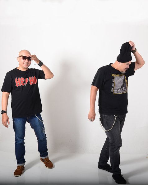 Duo Sianida terinspirasi dari banyak band dunia dalam musiknya © KapanLagi.com®/Bambang E Ros