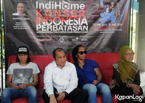 Slank akan berkontribusi dalam konser Indonesia Perbatasan yang bertujuan untuk memajukan masyarakat di daerah © KapanLagi.com/Bayu Herdianto