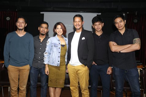 Tahu porsi masing-masing, Maliq and D Essentials dan The Groove yakin lagu kolaborasi mereka siap tersaji apik di konsernya, 6 September mendatang © KapanLagi.com/Budy Santoso